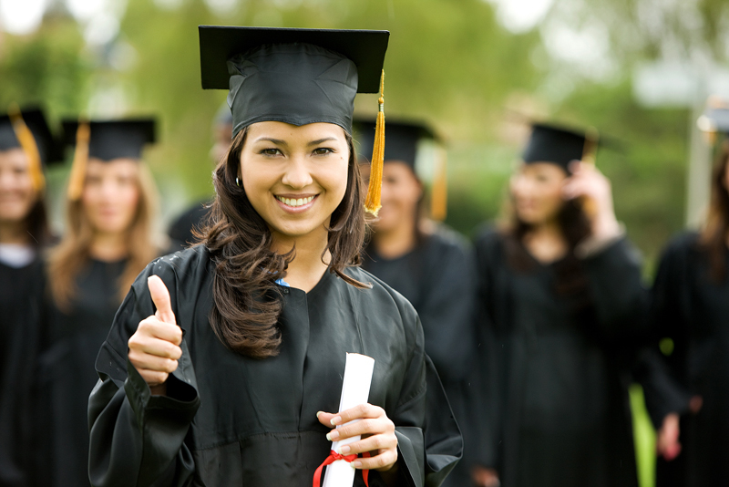 graduation girl