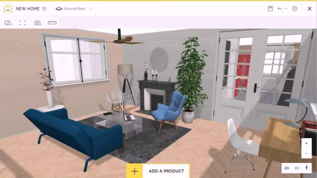 10 Aplikasi Desain Interior Rumah Terbaik Di Android Dan PC Tahun 2022   Homestyler 1024x576 