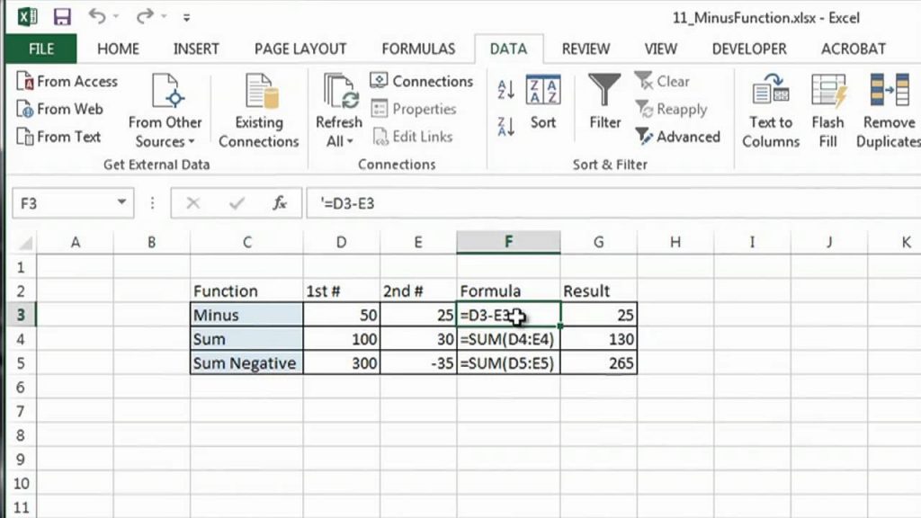 15 Contoh Rumus Excel Lengkap, Perkalian, Pengurangan, Rata-Rata