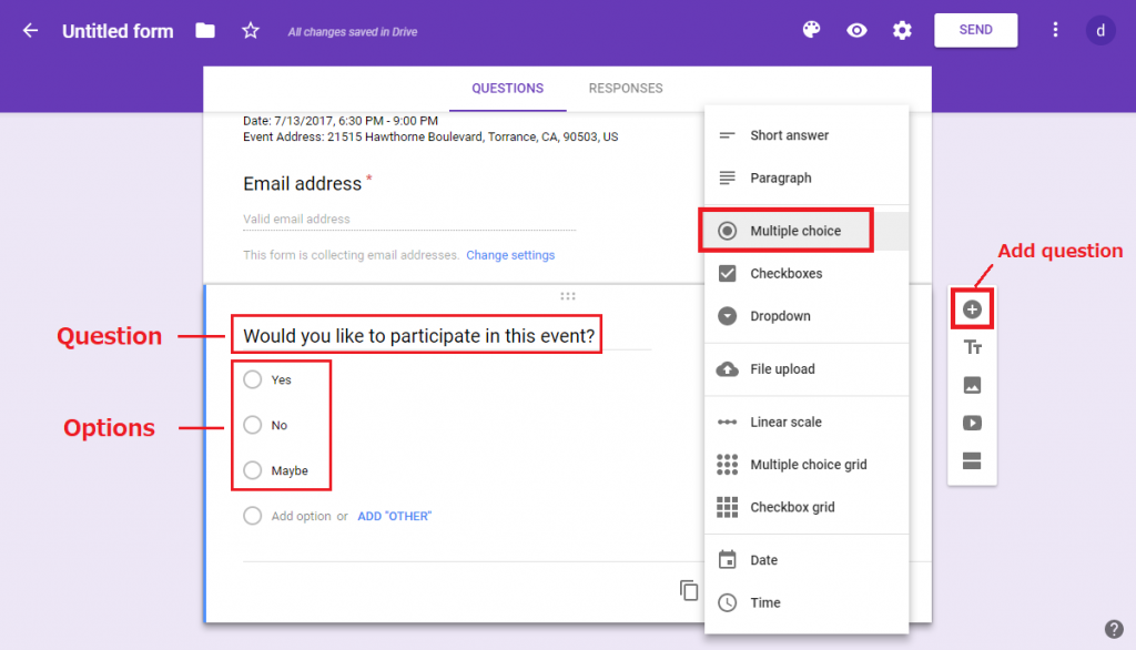 Creating and Viewing Google Forms